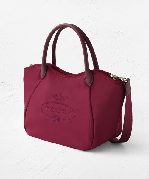 TOCCA(トッカ)の「TOUCH OF CRESTA NYLON TOTE ナイロントートバッグ(トートバッグ・レディース・レッド系/ライトグレー系/ネイビー系/ブラック系・F)」の17枚目の写真