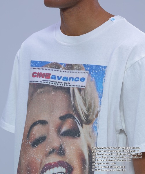 ADPOSION(アドポーション)の「【Marilyn Monroe / マリリン・モンロー】フォトプリントクルーネックTシャツ(Tシャツ/カットソー・レディース・グレー系1/ホワイト系1/ホワイト系2/グレー系2・MEDIUM/LARGE/X-LARGE)」の17枚目の写真