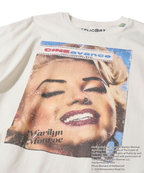 ADPOSION(アドポーション)の「【Marilyn Monroe / マリリン・モンロー】フォトプリントクルーネックTシャツ(Tシャツ/カットソー・レディース・グレー系1/ホワイト系1/ホワイト系2/グレー系2・MEDIUM/LARGE/X-LARGE)」の22枚目の写真