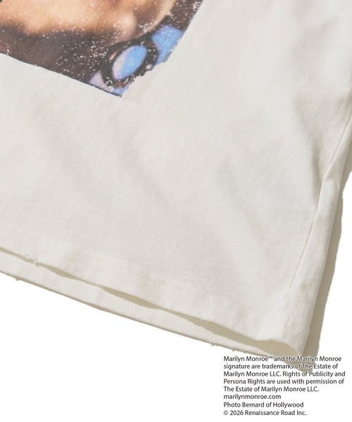 ADPOSION(アドポーション)の「【Marilyn Monroe / マリリン・モンロー】フォトプリントクルーネックTシャツ(Tシャツ/カットソー・レディース・グレー系1/ホワイト系1/ホワイト系2/グレー系2・MEDIUM/LARGE/X-LARGE)」の19枚目の写真