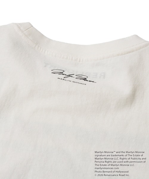 ADPOSION(アドポーション)の「【Marilyn Monroe / マリリン・モンロー】フォトプリントクルーネックTシャツ(Tシャツ/カットソー・レディース・グレー系1/ホワイト系1/ホワイト系2/グレー系2・MEDIUM/LARGE/X-LARGE)」の21枚目の写真