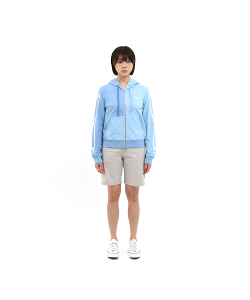 SAFARISPOT（サファリスポット）の「1/2 セイフティアスラ フードジップアップ (スカイ/ブルー)（パーカー・レディース・スカイブルー・1）」の3枚目の写真