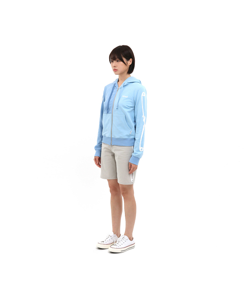 SAFARISPOT（サファリスポット）の「1/2 セイフティアスラ フードジップアップ (スカイ/ブルー)（パーカー・レディース・スカイブルー・1）」の4枚目の写真