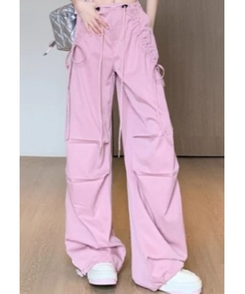 LAUTRE COTE(ロウトレコウト)の「ドローコードイージーパンツ(カーゴパンツ・レディース・ブラック/グレー・X-LARGE/LARGE/MEDIUM/SMALL)」の10枚目の写真