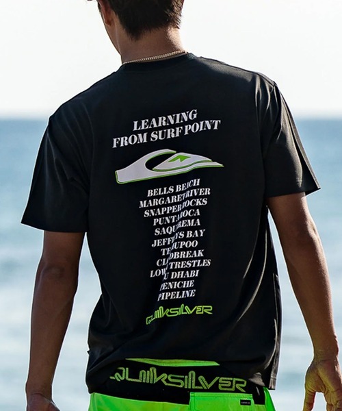 QUIKSILVER/クイックシルバー 水着 ラッシュガード 半袖 Tシャツ UV