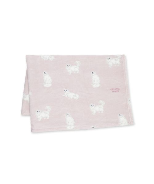 Sleep】CAT柄コットン毛布（寝具）｜gelato pique Sleep（ジェラート