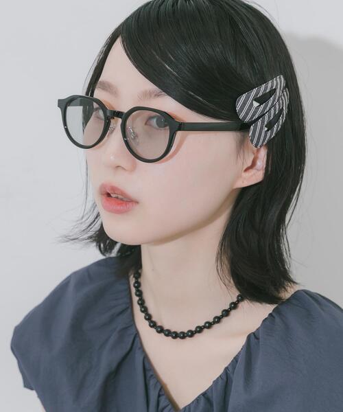 SMELLY(スメリー)の「ボストンシェイプサングラス(サングラス・レディース・グレー系その他/グリーン系その他/グレー/ブラウン系その他・-)」の2枚目の写真