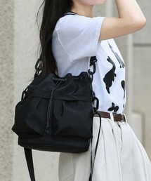 perky room（パーキールーム）の「ドローストリング巾着ショルダーバッグ（ショルダーバッグ）」