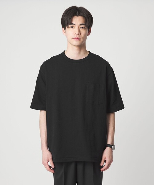 green label relaxing（グリーンレーベルリラクシング）の「ヴィンテージライク ヘビーウェイト ドローストリング 半袖 Tシャツ カットソー（Tシャツ/カットソー・メンズ・ブラック/ホワイト/オレンジ・S/XL/L/M）」の14枚目の写真