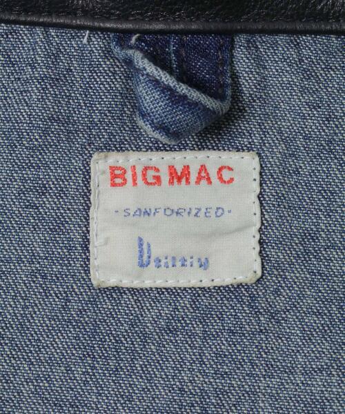 BIG MAC(ビッグマック)の「BIG MAC LIGHT DENIM WORK JACKET(デニムジャケット・メンズ・ブラック系その他・MEDIUM/LARGE)」の8枚目の写真