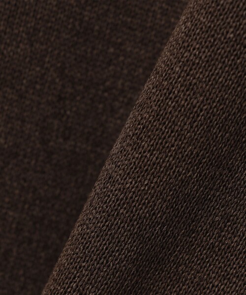 City Ambient Products(シティアンビエントプロダクツ)の「【City Ambient Products別注】crepuscule: WASHI SKIPPER ニットポロ(Tシャツ/カットソー・メンズ・ネイビー/ブラウン/レッド・ONE SIZE)」の10枚目の写真