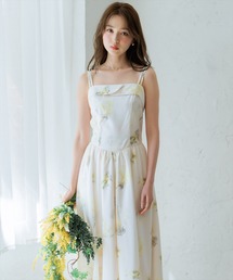 WILLSELECTION（ウィルセレクション）の「ミモザプリントキャミワンピース（ワンピース）」