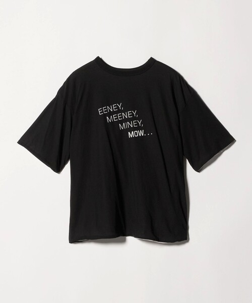 FILL THE BILL(フィルザビル)の「【別注】<FILL THE BILL>リバーシブル Tシャツ(Tシャツ/カットソー・レディース・ブラック/ダークグレー・FREE)」の15枚目の写真