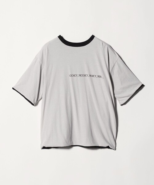 FILL THE BILL(フィルザビル)の「【別注】<FILL THE BILL>リバーシブル Tシャツ(Tシャツ/カットソー・レディース・ブラック/ダークグレー・FREE)」の18枚目の写真