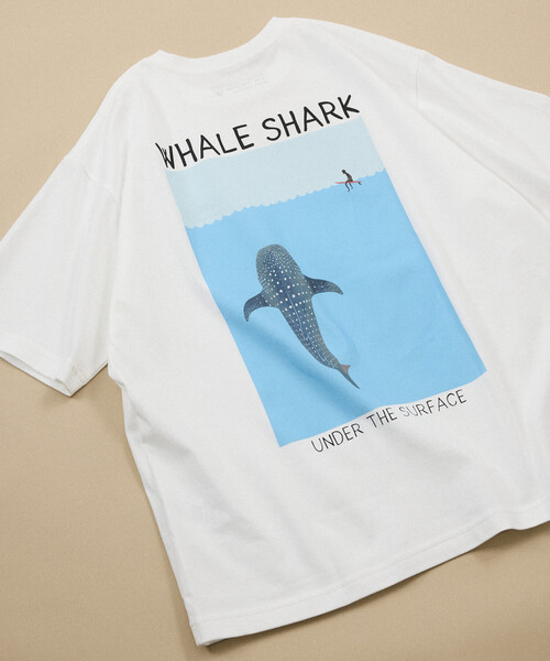 JONAS CLAESSON/ジョナス クレアッソン Whale Shark Short Sleeve Tee