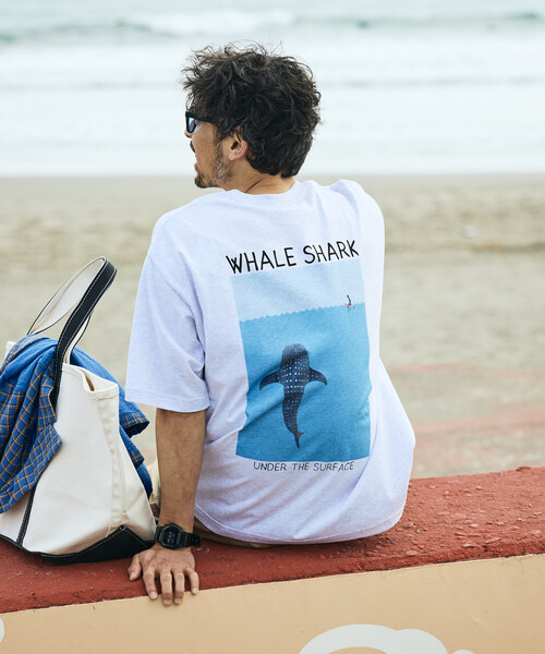 JONAS CLAESSON/ジョナス クレアッソン Whale Shark Short Sleeve Tee