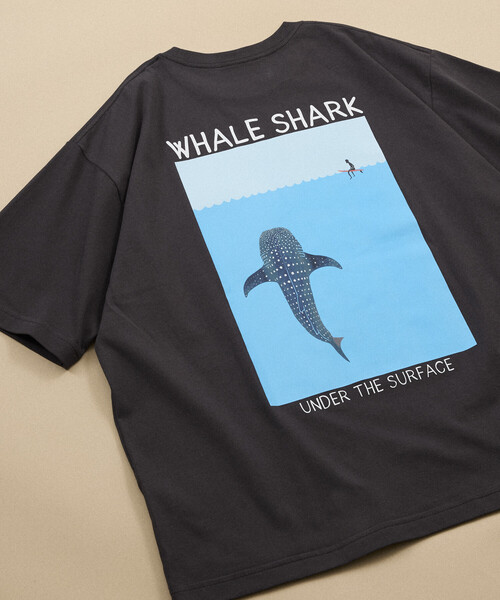 JONAS CLAESSON/ジョナス クレアッソン Whale Shark Short Sleeve Tee