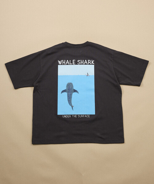 JONAS CLAESSON/ジョナス クレアッソン Whale Shark Short Sleeve Tee