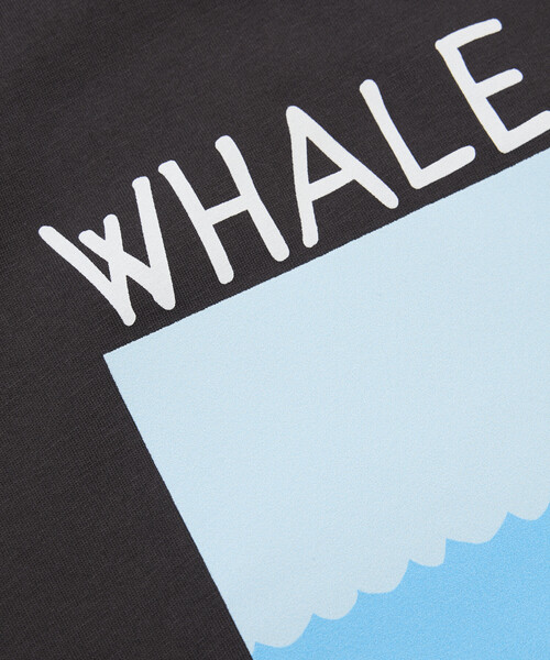 Jonas Claesson（ジョナスクレアッソン）の「JONAS CLAESSON/ジョナス クレアッソン Whale Shark Short Sleeve Tee/ホエールシャーク バックプリント Tシャツ（Tシャツ/カットソー・メンズ・ライトグレー/ホワイト/ブラック・LARGE/MEDIUM）」の12枚目の写真