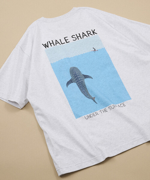 JONAS CLAESSON/ジョナス クレアッソン Whale Shark Short Sleeve Tee