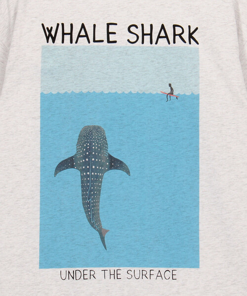 JONAS CLAESSON/ジョナス クレアッソン Whale Shark Short Sleeve Tee