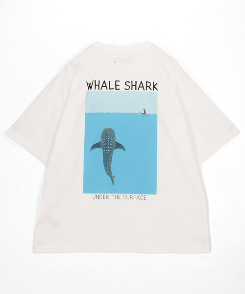 JONAS CLAESSON/ジョナス クレアッソン Whale Shark Short Sleeve Tee