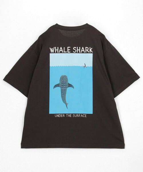 JONAS CLAESSON/ジョナス クレアッソン Whale Shark Short Sleeve Tee