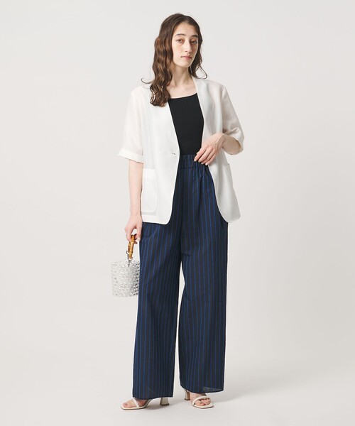 UNITED ARROWS（ユナイテッドアローズ）の「クリーン ストライプ マリンパンツ ‐ウォッシャブル‐（その他パンツ・レディース・その他7/その他1・36/38）」の20枚目の写真