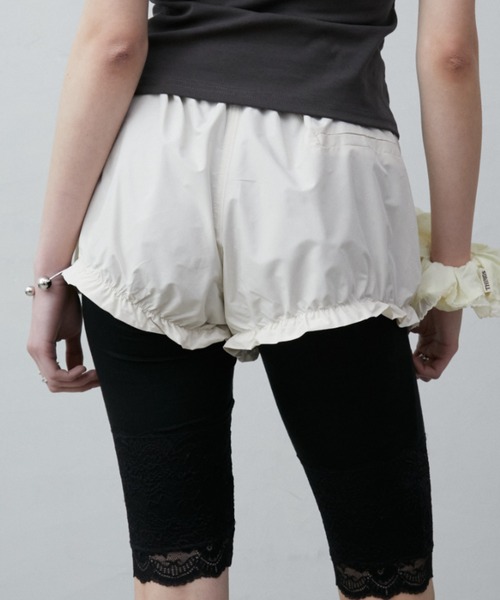 Rohwel（ローウェル）の「Belted Balloon Short Pants / ベルテッドバルーンショートパンツ（その他パンツ・レディース・ブラウン/アイボリー・FREE）」の17枚目の写真