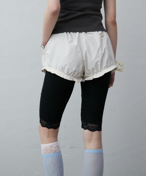 Rohwel（ローウェル）の「Belted Balloon Short Pants / ベルテッドバルーンショートパンツ（その他パンツ・レディース・ブラウン/アイボリー・FREE）」の20枚目の写真