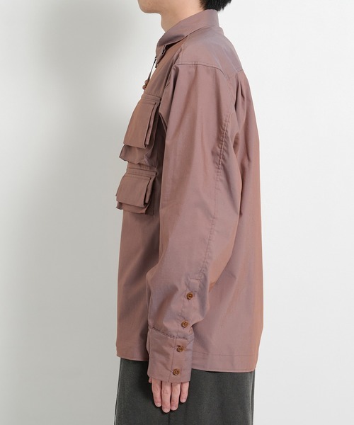 JIAN YE(ジェンイェ)の「FANG SHIRT(シャツ/ブラウス・メンズ・ブラック/ピンク・MEDIUM/LARGE)」の15枚目の写真
