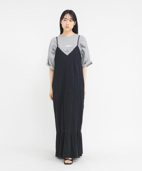 セール】マジョリカプリーツチェックキャミワンピース(ワンピース セール】マジョリカプリーツチェックキャミワンピース(ワンピース