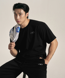 SILVER B BASIC T-SHIRTS [BLACK]