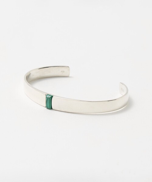 BEAUTY&YOUTH UNITED ARROWS(ビューティーアンドユースユナイテッドアローズ)の「<eoa>ストーン シック バングル(バングル/リストバンド・メンズ・シルバー・FREE)」の5枚目の写真