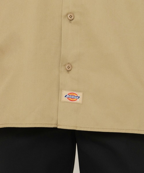 Dickies（ディッキーズ）の「Dickies/ディッキーズ ワークシャツ 半袖 "1574"（シャツ/ブラウス・メンズ・ベージュ/チャコールグレー・X-LARGE/LARGE/MEDIUM/SMALL）」の5枚目の写真