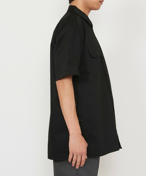 Dickies（ディッキーズ）の「Dickies/ディッキーズ ワークシャツ 半袖 "1574"（シャツ/ブラウス・メンズ・ベージュ/チャコールグレー・X-LARGE/LARGE/MEDIUM/SMALL）」の22枚目の写真
