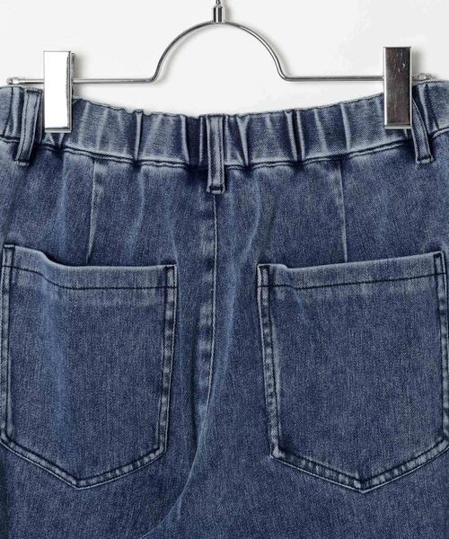 LEPSIM(レプシィム)の「よく伸びクールデニムパンツ 768759(デニムパンツ・レディース・ライトブルー/インディゴブルー・MEDIUM/LARGE)」の8枚目の写真