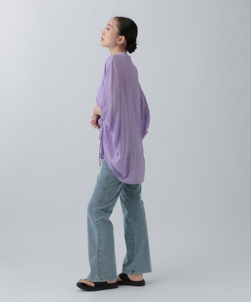 LEPSIM(レプシィム)の「よく伸びクールデニムパンツ 768759(デニムパンツ・レディース・ライトブルー/インディゴブルー・MEDIUM/LARGE)」の17枚目の写真