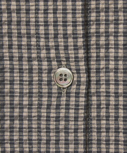 Steven Alan（スティーブンアラン）の「＜Steven Alan＞コットン サッカー ハーフスリーブ シャツ（シャツ/ブラウス・レディース・ライトブルー/ブラック/ブラウン・FREE）」の6枚目の写真