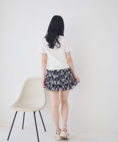 ems excite(エムズエキサイト)の「ティアードフリルSPT(その他パンツ・レディース・ブラック/ブルー系その他2/オフホワイト・FREE)」の6枚目の写真