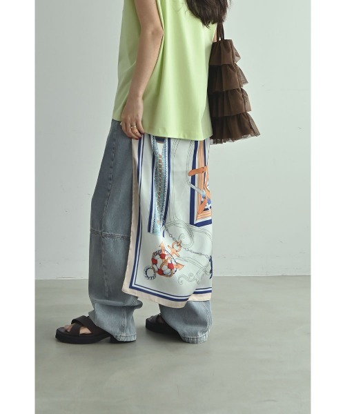 marjour(マージュール)の「90×90 BIG SCARF(バンダナ/スカーフ・レディース・その他3/その他2/その他1/その他4・FREE)」の22枚目の写真