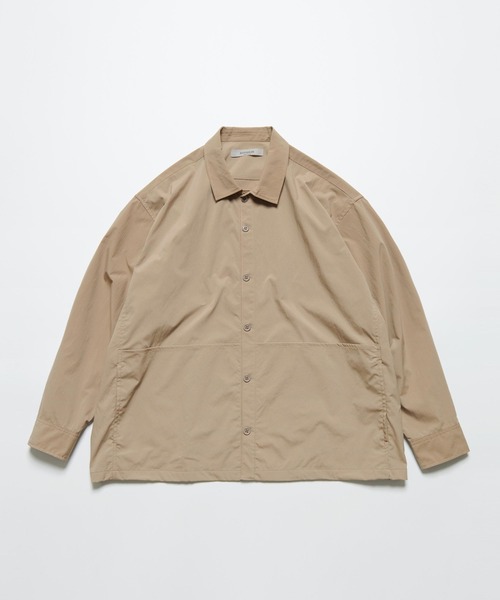 BASISBROEK(バシスブルック)の「ORGEON(シャツ/ブラウス・メンズ・サンドベージュ/ネイビー/ブラック・1/2/3)」の3枚目の写真