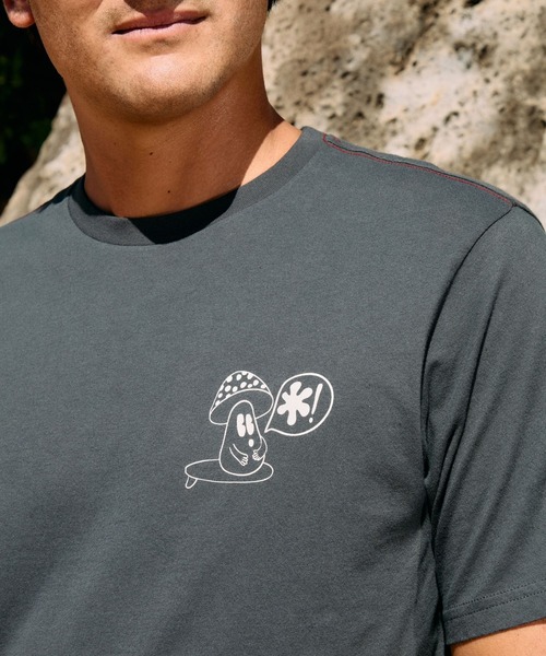 RVCA(ルーカ)の「RVCA メンズ BRYCE BLOOM SS Tシャツ 【2026年夏モデル】(Tシャツ/カットソー・メンズ・オフホワイト/ブラック系その他・SMALL/MEDIUM/LARGE/X-LARGE)」の11枚目の写真