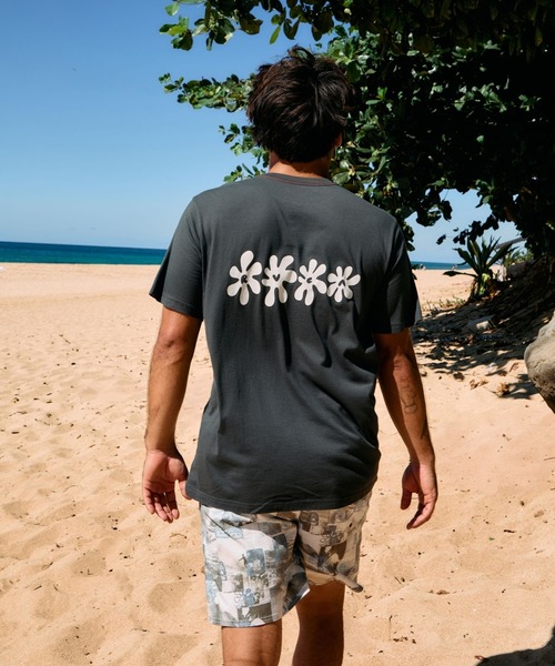 RVCA(ルーカ)の「RVCA メンズ BRYCE BLOOM SS Tシャツ 【2026年夏モデル】(Tシャツ/カットソー・メンズ・オフホワイト/ブラック系その他・SMALL/MEDIUM/LARGE/X-LARGE)」の12枚目の写真