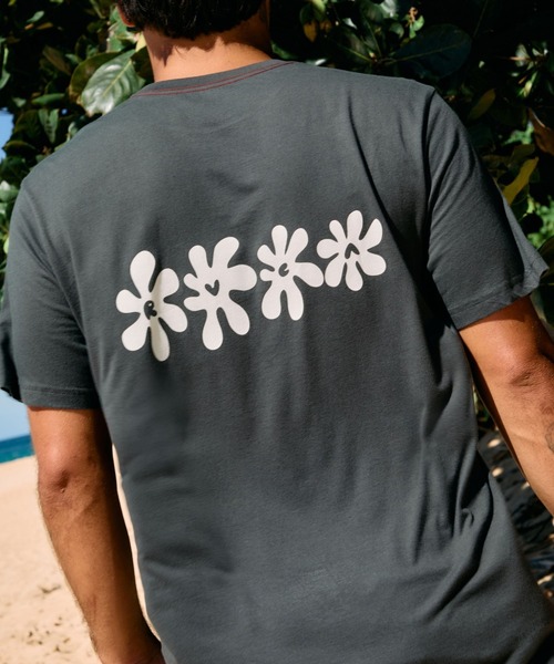 RVCA(ルーカ)の「RVCA メンズ BRYCE BLOOM SS Tシャツ 【2026年夏モデル】(Tシャツ/カットソー・メンズ・オフホワイト/ブラック系その他・SMALL/MEDIUM/LARGE/X-LARGE)」の13枚目の写真