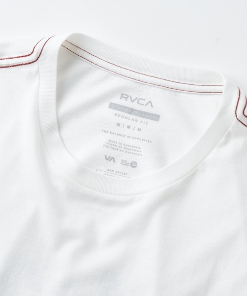 RVCA(ルーカ)の「RVCA メンズ BRYCE BLOOM SS Tシャツ 【2026年夏モデル】(Tシャツ/カットソー・メンズ・オフホワイト/ブラック系その他・SMALL/MEDIUM/LARGE/X-LARGE)」の9枚目の写真