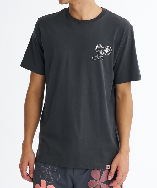 RVCA(ルーカ)の「RVCA メンズ BRYCE BLOOM SS Tシャツ 【2026年夏モデル】(Tシャツ/カットソー・メンズ・オフホワイト/ブラック系その他・SMALL/MEDIUM/LARGE/X-LARGE)」の14枚目の写真