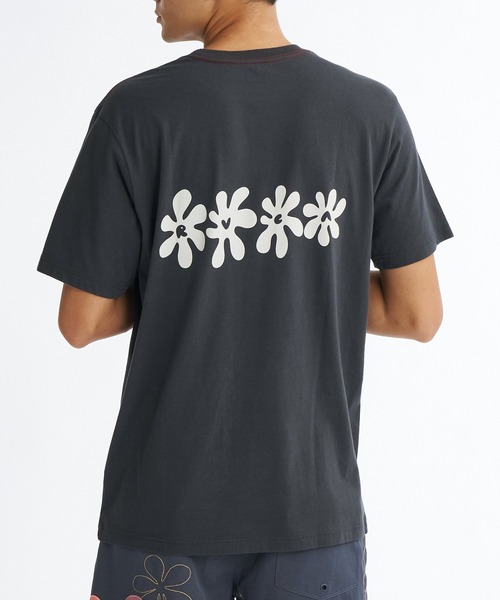 RVCA(ルーカ)の「RVCA メンズ BRYCE BLOOM SS Tシャツ 【2026年夏モデル】(Tシャツ/カットソー・メンズ・オフホワイト/ブラック系その他・SMALL/MEDIUM/LARGE/X-LARGE)」の15枚目の写真