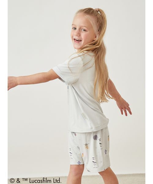 gelato pique（ジェラートピケ）の「【STAR WARS】【キッズ】ワンポイントTシャツ（ルームウェア/パジャマ・キッズ・クリーム/ミント・110/120/90/100）」の17枚目の写真