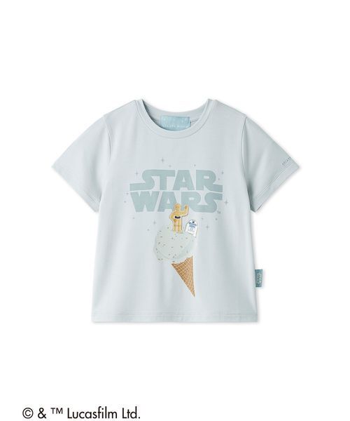 gelato pique（ジェラートピケ）の「【STAR WARS】【キッズ】ワンポイントTシャツ（ルームウェア/パジャマ・キッズ・クリーム/ミント・110/120/90/100）」の20枚目の写真